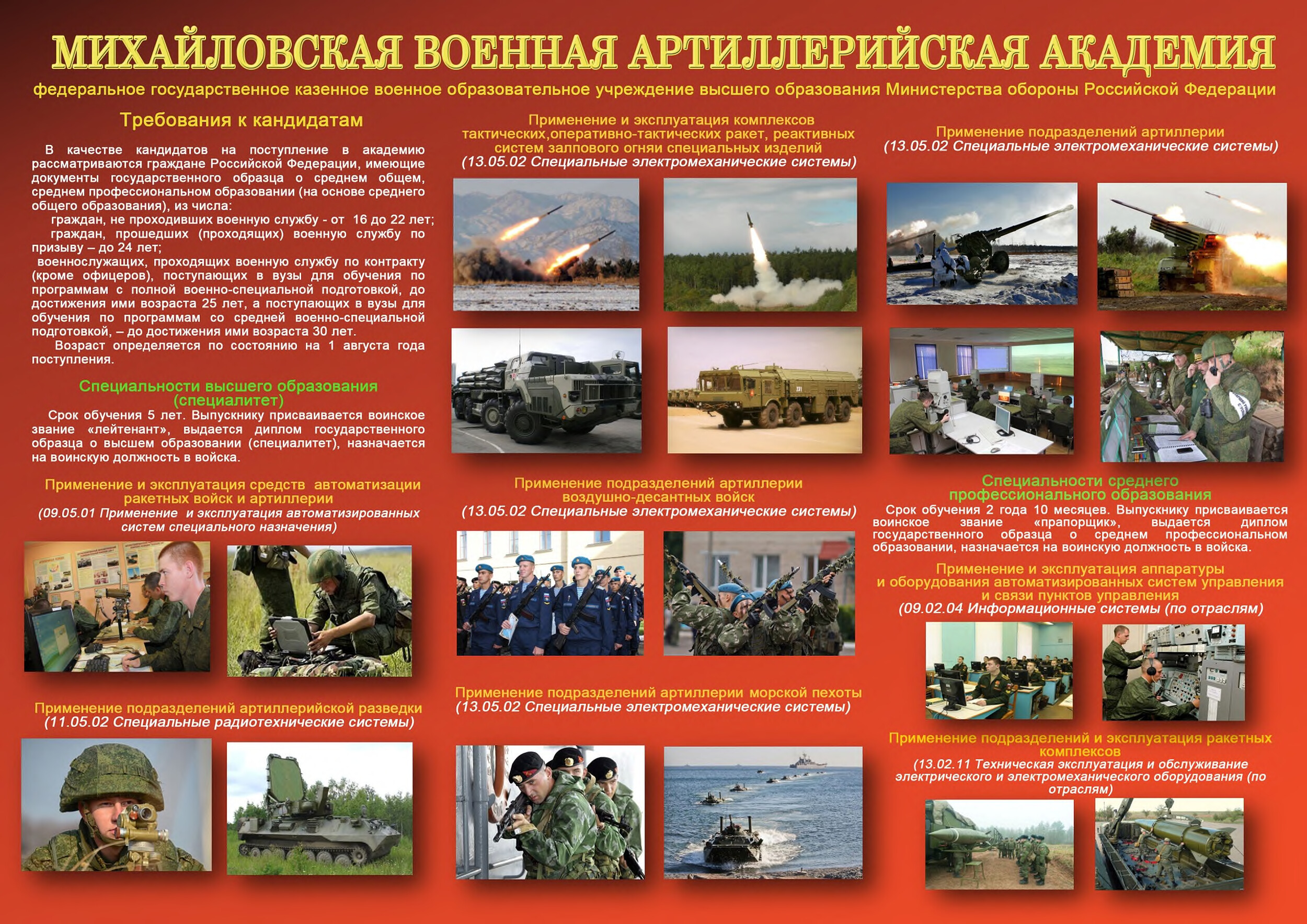 Михайловская военная артиллерийская академия 9